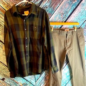 Mens Large outfit set